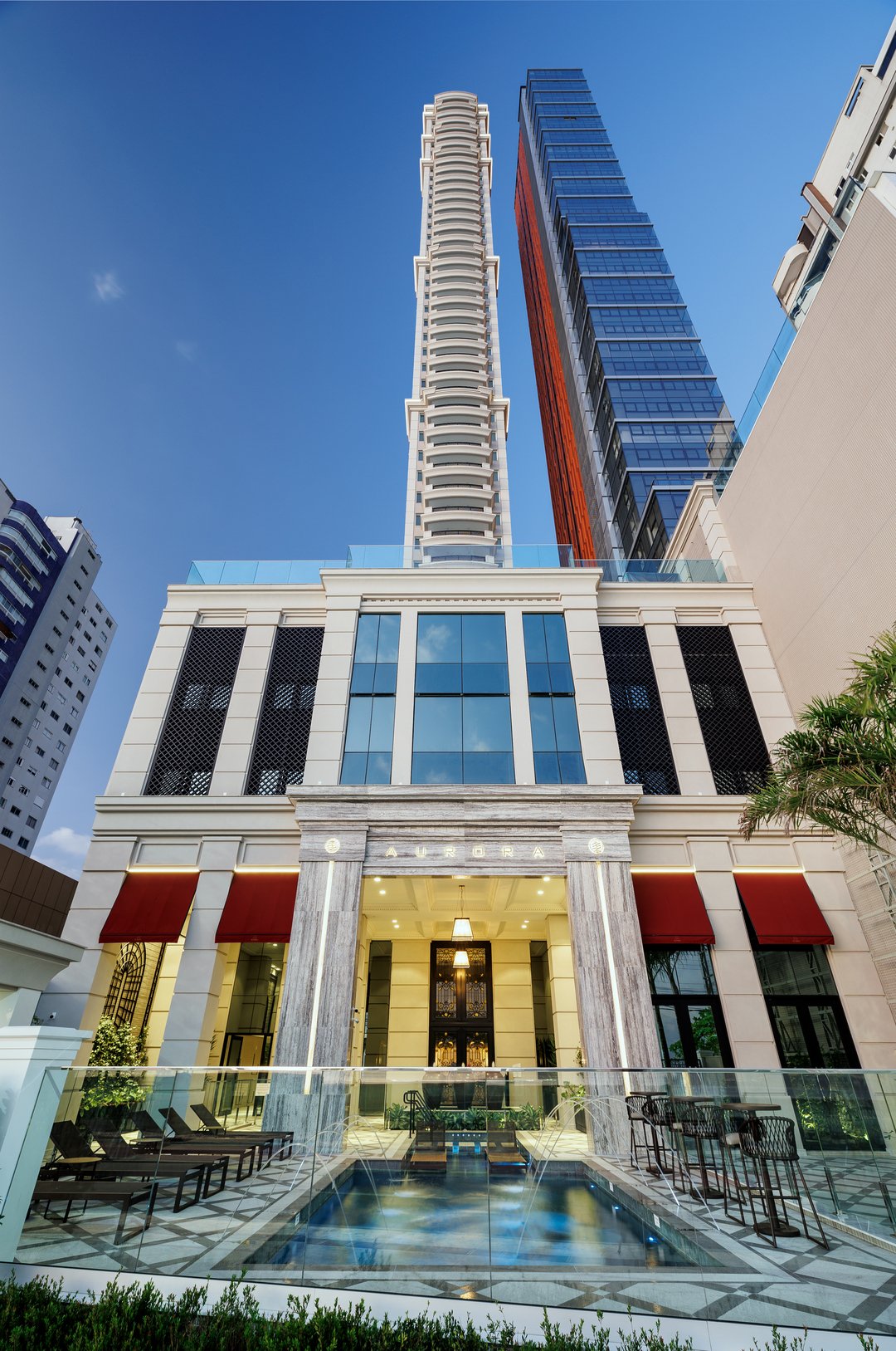 Fachada do Aurora Exclusive Home 2 em Balneario Camboriu SC