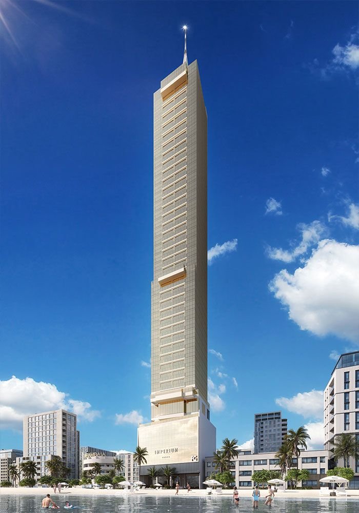 Fachada do Imperium Tower em Balneario Camboriu SC