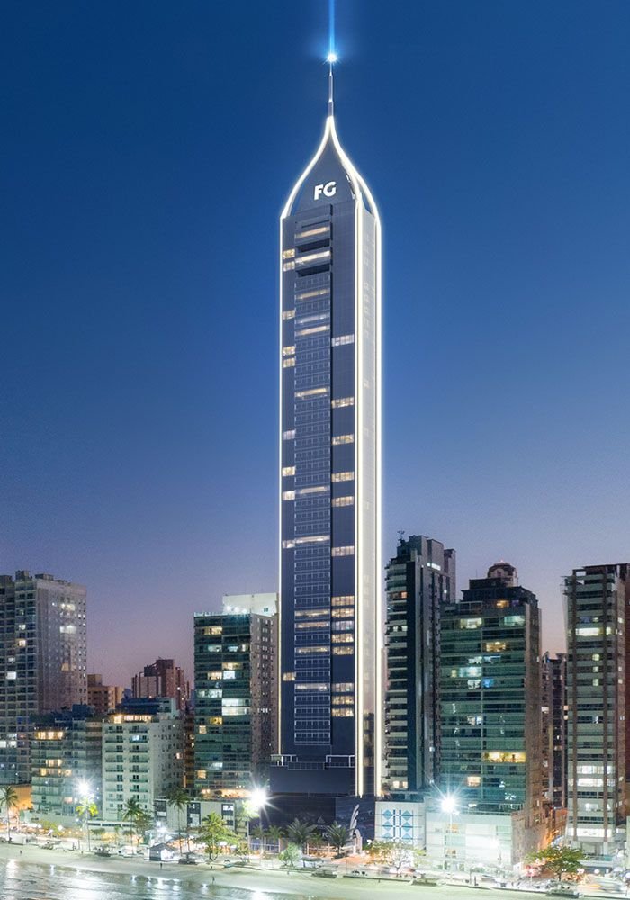 Render do Titanium Tower 1 em Balneario Camboriu SC