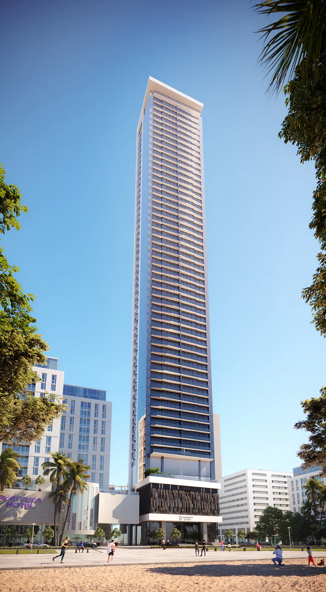 Render do Harmony Ocean Front 2 em Balneario Camboriu SC