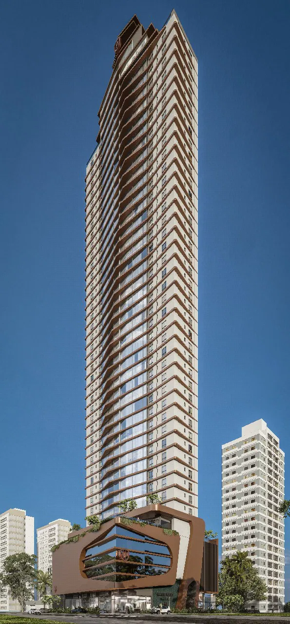 Render do Marine Palace Residence 2 em Balneario Camboriu SC