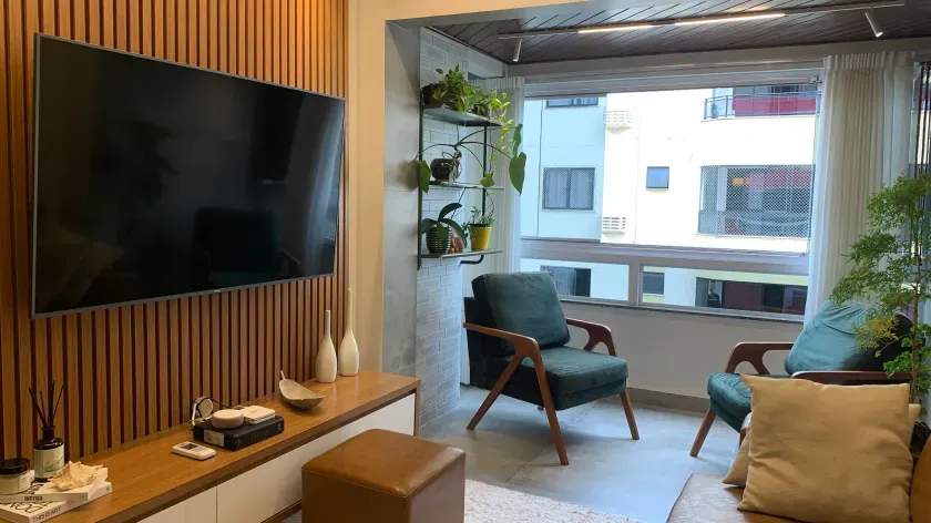 Apartamento 1 suíte mais 1 dormitório com 1 vaga privativa em Balneário Camboriú — foto 4