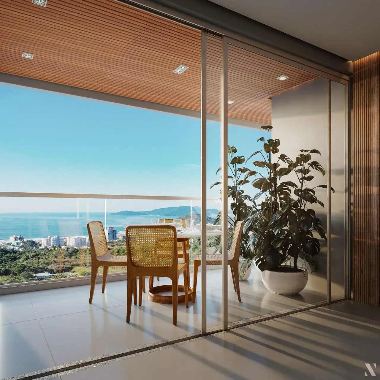 Apartamento com 2 suítes e 1 vaga de garagem na Praia Brava - Itajaí — foto 2