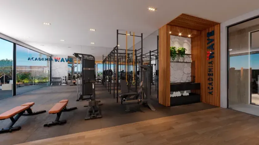 Loft com 1 suíte, lavabo e 1 vaga de garagem na Praia Brava em Itajaí
