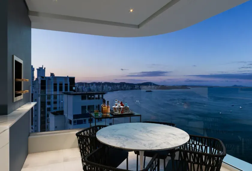 Apartamento com 4 suítes sendo 1 master, 3 vagas na Barra Sul em Balneário Camboriú — foto 2