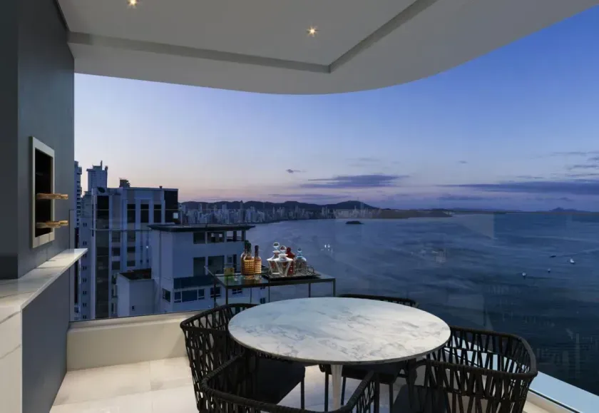 Apartamento com 4 suítes sendo 1 master, 3 vagas na Barra Sul em Balneário Camboriú — foto 4