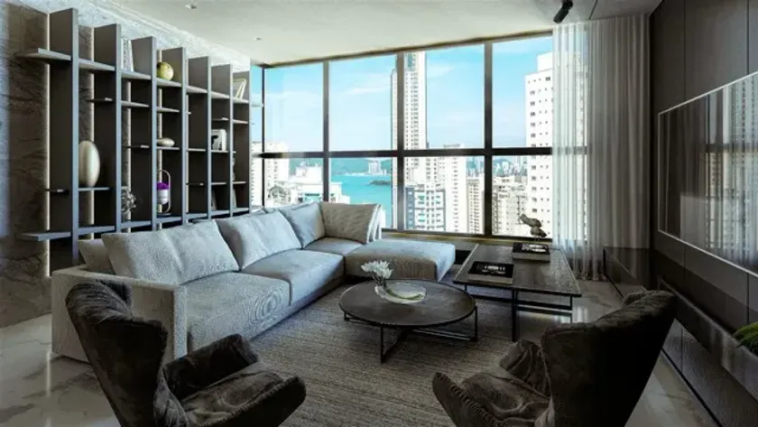 Apartamento mobiliado com 4 suítes e 3 vagas de garagem no Pioneiros em Balneário Camboriú — foto 3