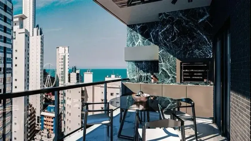Apartamento em construção com 3 suítes e 2 vagas de garagem no Pioneiros em Balneário Camboriú — foto 5