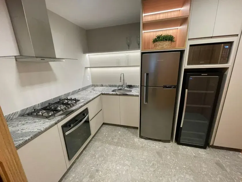 Apartamento com 3 suítes sendo 1 demi e 3 vagas de garagem no Centro de Balneário Camboriú/SC — foto 4