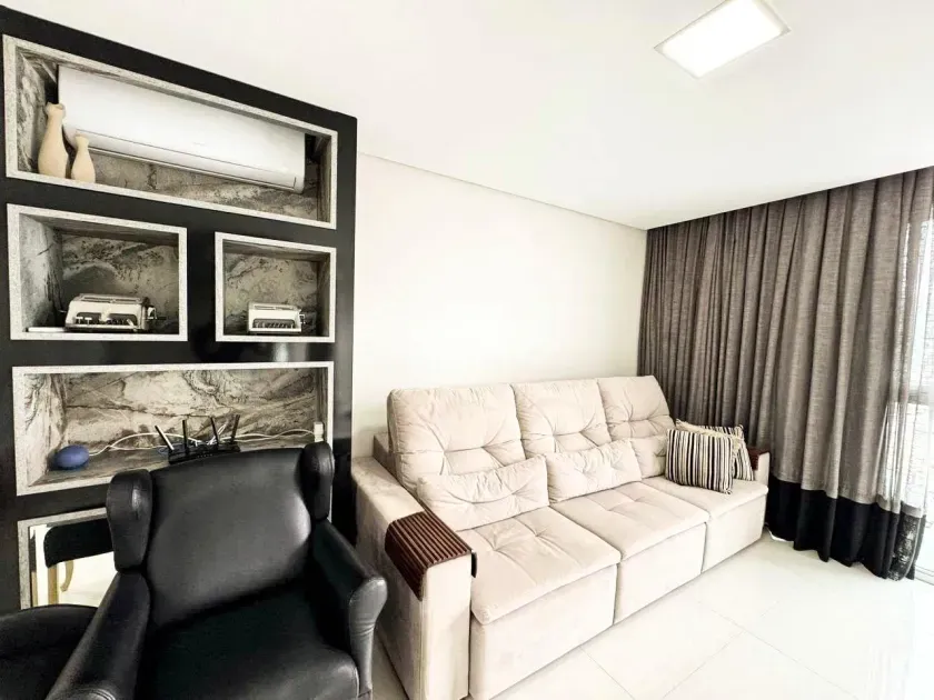 Apartamento mobiliado com 4 dormitórios sendo 2 suítes e 2 vagas de garagem em Balneário Camboriú — foto 5