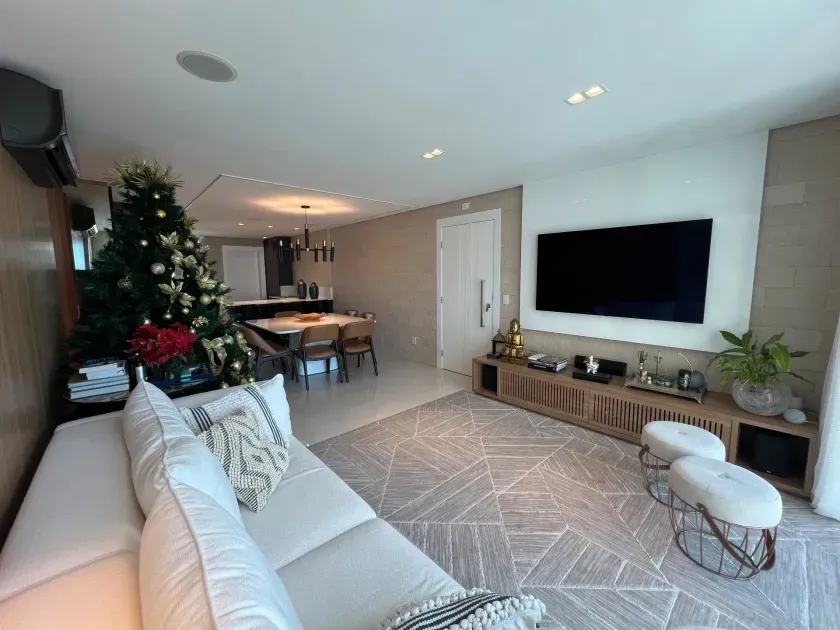Apartamento mobiliado com 3 suítes 2 Vagas de garagem e vista mar em Balneário Camboriú — foto 14
