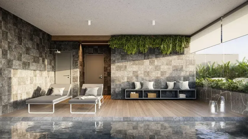 Apartamento na planta com 2 dormitórios sendo 1 suíte e 1 vaga de garagem na Praia Brava — foto 5