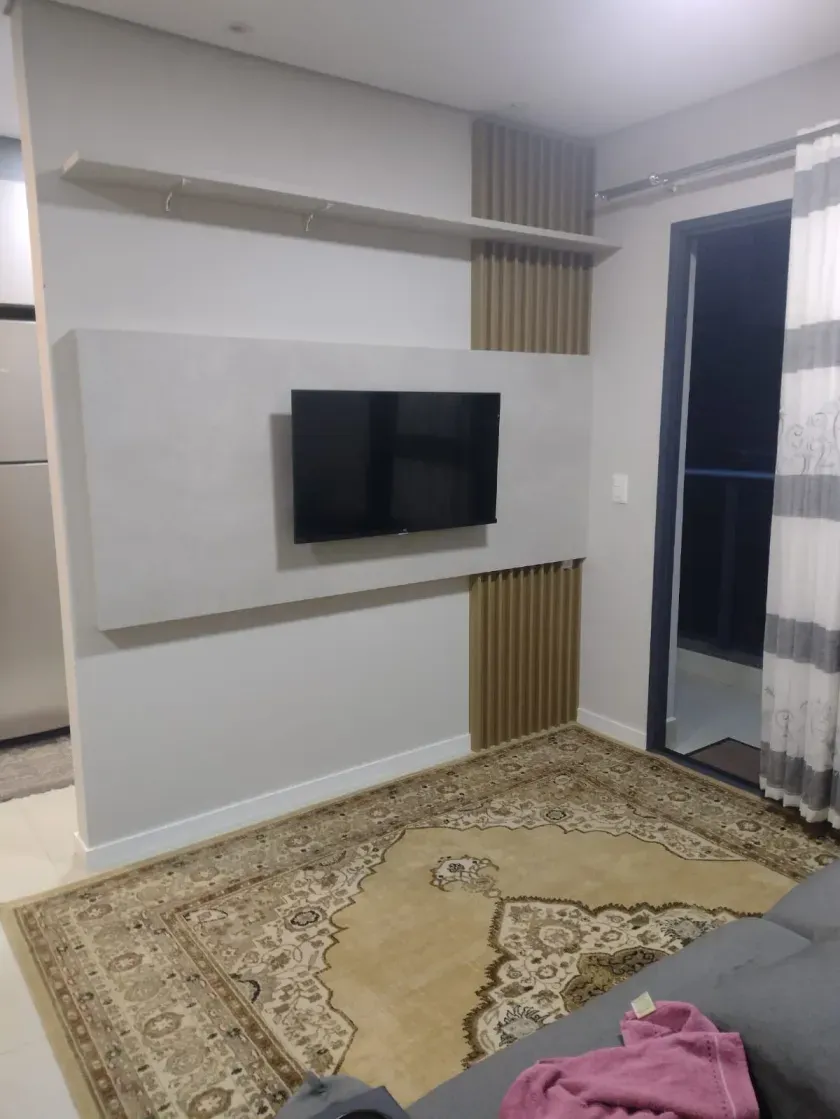 Apartamento mobiliado com 1 dormitório e 1 vaga de garagem no Centro de Balneário Camboriú-SC — foto 3