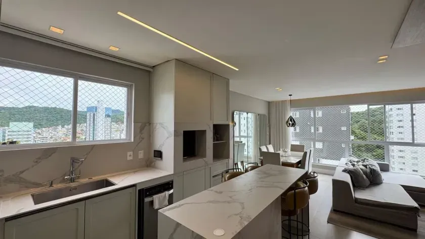 Apartamento vista mar mobiliado com 3 suítes e 2 vagas na Barra Norte em Balneário Camboriú — foto 7