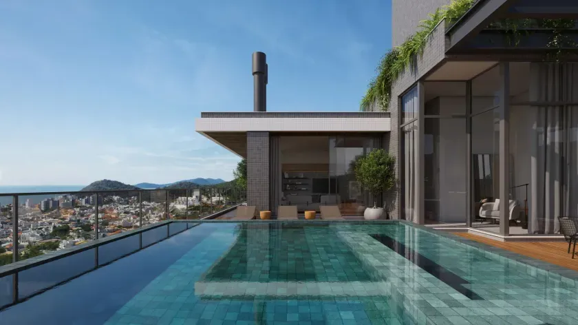 Apartamento na planta com 1 suíte e 2 demi, 2 vagas de garagem na Brava em Itajaí — foto 4