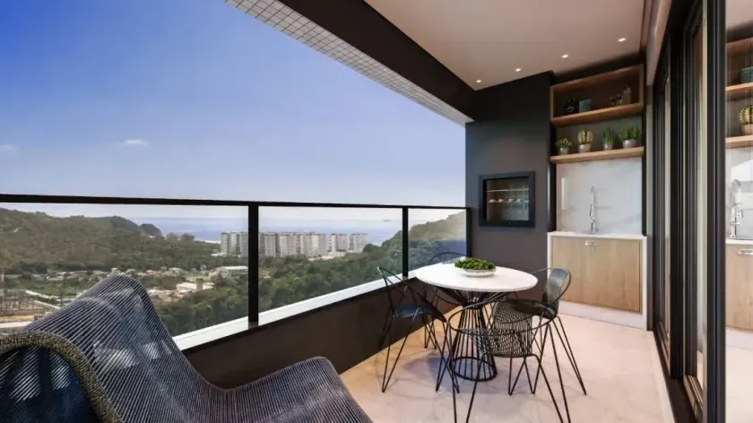 Apartamento na planta com 2 suítes e 1 vaga de garagem na Praia Brava em Itajaí — foto 2