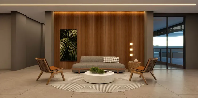 Apartamento na planta com 3 dormitórios sendo 1 suíte e 1 vaga de garagem na Praia Brava — foto 2