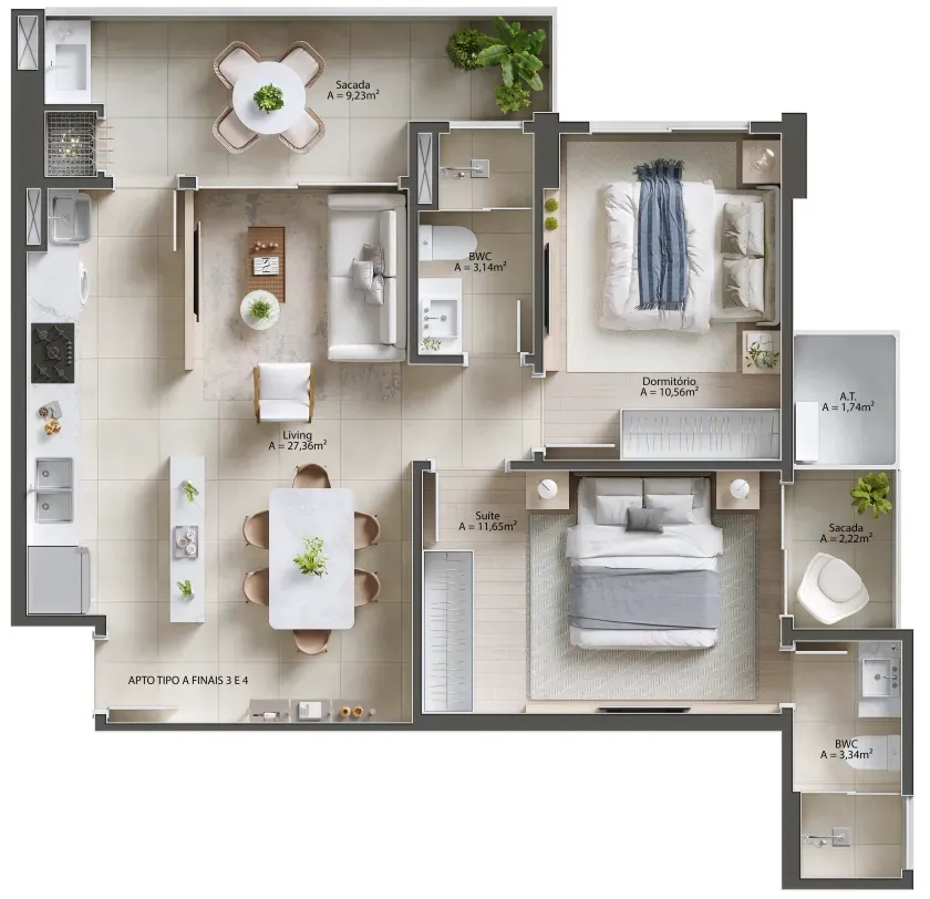 Apartamento no Salt Praia Brava Itajaí — foto 12