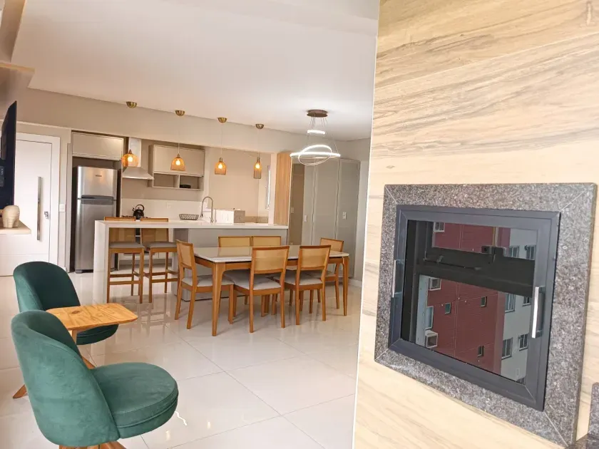 Apartamento frente mar com 3 dormitórios sendo 2 suítes 1 vaga de garagem em Balneário Camboriu/SC — foto 5