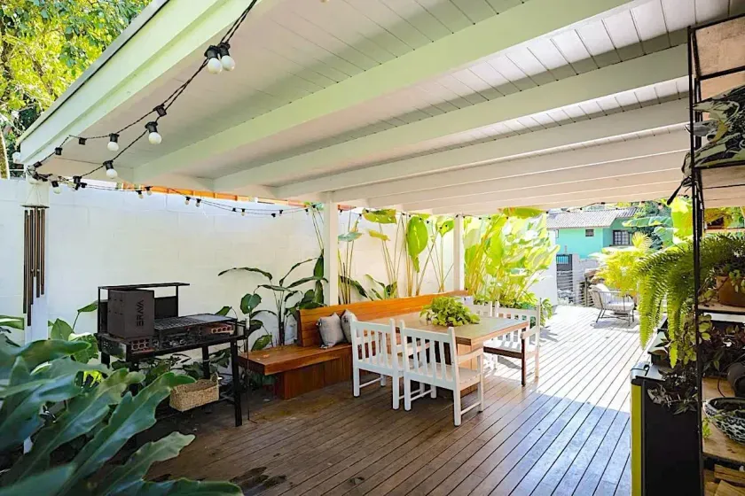 Casa com 3 dormitórios sendo 2 suítes com jardim e piscina Praia de Taquaras, Balneário Camboriú SC — foto 22