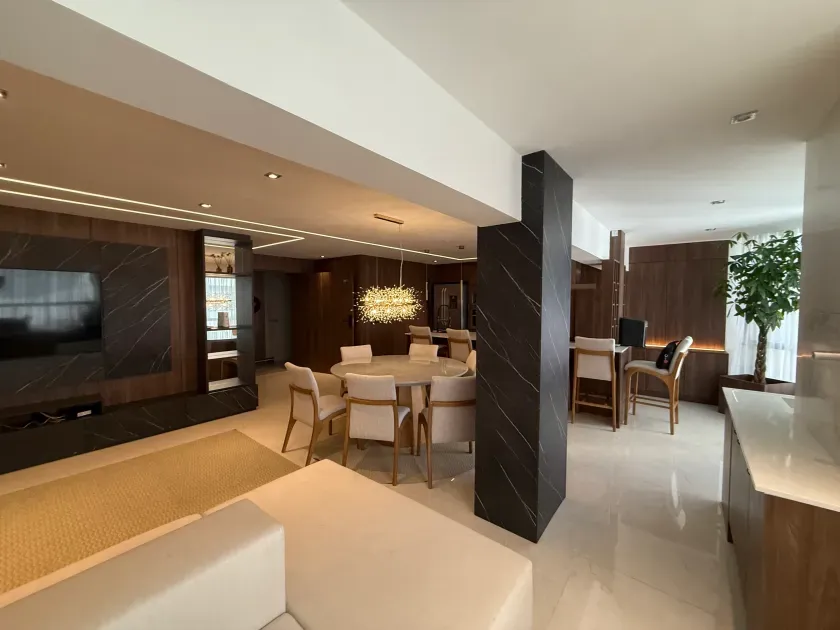 Apartamento último andar com 3 dormitórios sendo 2 suítes e 2 vagas de garagem - Balneário Camboriú/SC — foto 3