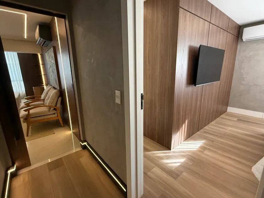 Apartamento último andar com 3 dormitórios sendo 2 suítes e 2 vagas de garagem - Balneário Camboriú/SC — foto 15