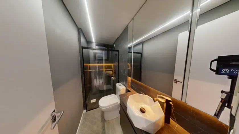 Apartamento com 2 suítes e 2 vagas de garagem - Praia Brava - Itajaí — foto 4