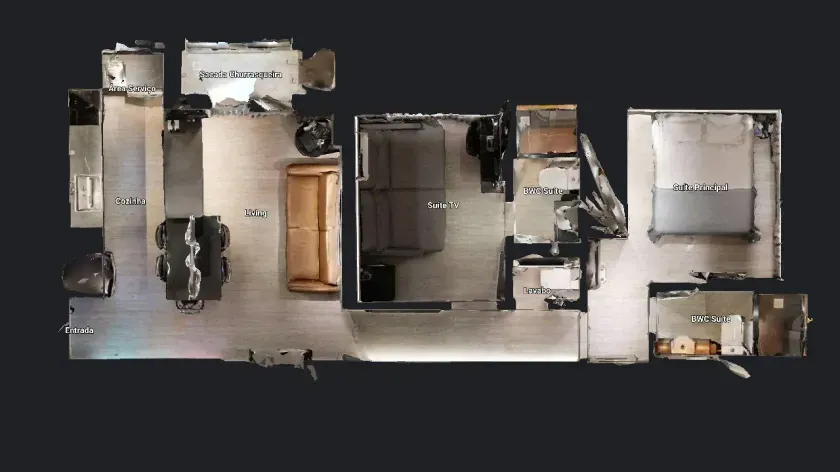 Apartamento com 2 suítes e 2 vagas de garagem - Praia Brava - Itajaí — foto 13