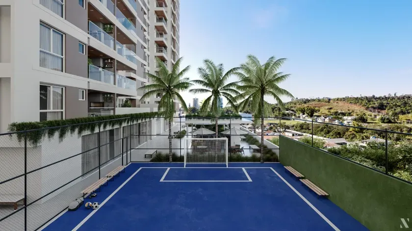 Apartamento na planta com 2 suítes e 1 vaga de garagem - Praia Brava - Itajaí — foto 6