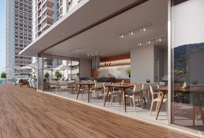 Apartamento na planta com 2 suítes e 1 vaga de garagem - Praia Brava - Itajaí — foto 11