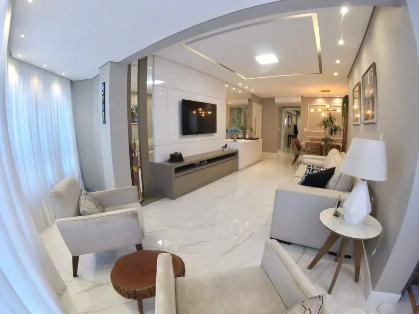 Apartamento mobiliado com 1 suíte, 2 demi suítes e 1 vaga de garagem em Balneário Camboriú — foto 3