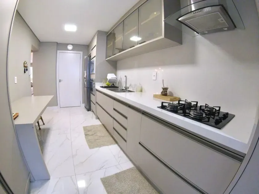 Apartamento mobiliado com 1 suíte, 2 demi suítes e 1 vaga de garagem em Balneário Camboriú — foto 5