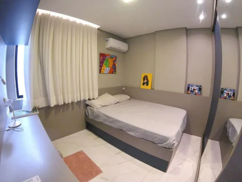 Apartamento mobiliado com 1 suíte, 2 demi suítes e 1 vaga de garagem em Balneário Camboriú — foto 9