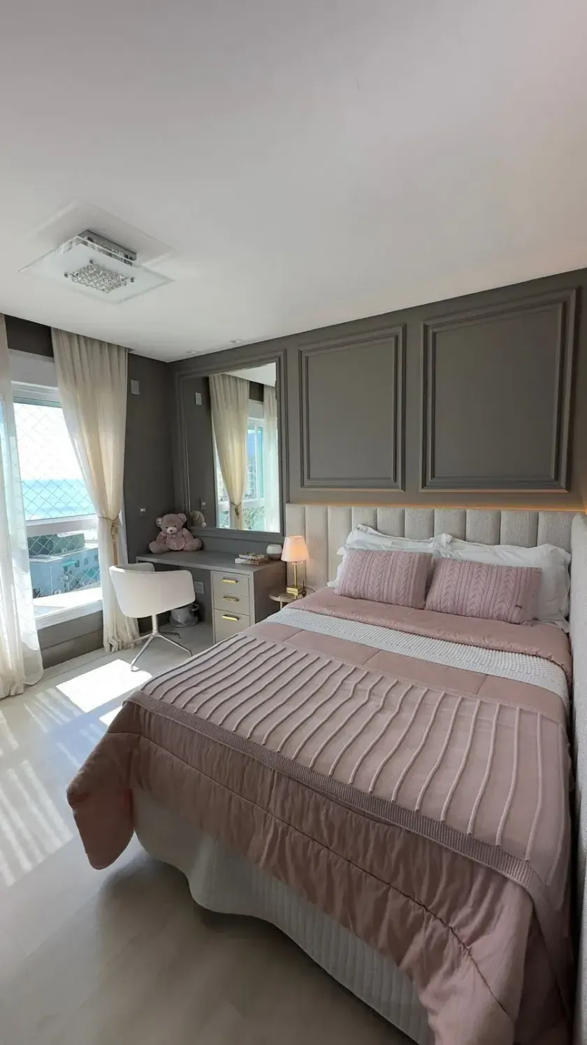 Apartamento vista mar mobiliado com 4 suítes e 3 vagas de garagem na praia Brava em Itajaí — foto 12
