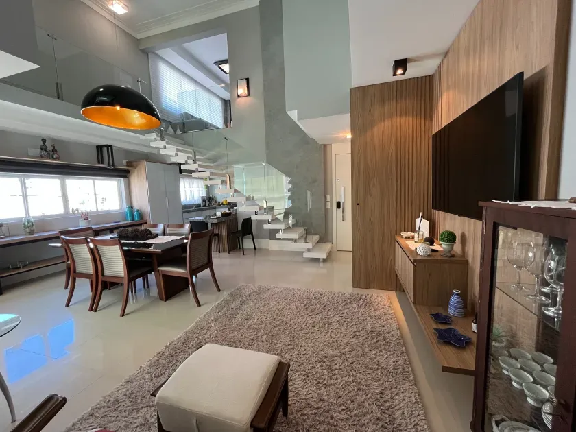 Apartamento duplex finamente mobiliado 3 suítes e 2 vagas no Centro de Balneário Camboriú/SC — foto 6
