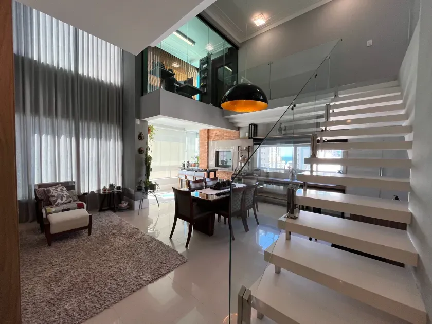 Apartamento duplex finamente mobiliado 3 suítes e 2 vagas no Centro de Balneário Camboriú/SC — foto 5