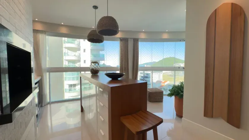 Apartamento alto padrão com 3 suítes e 3 vagas de garagem na Praia Brava Itajaí/SC — foto 3