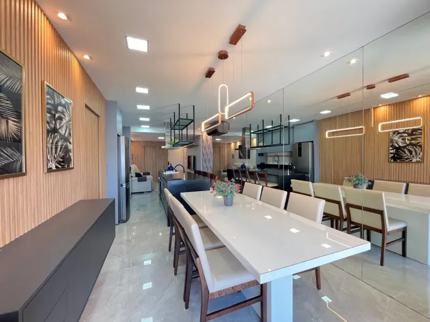 Apartamento mobiliado com 3 dormitórios sendo 2 suítes e 2 vagas de garagem em Itajaí — foto 3