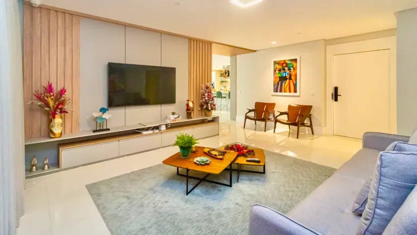 Apartamento frente mar mobiliado com 4 suítes e 5 vagas de garagem em Balneário Camboriú — foto 14