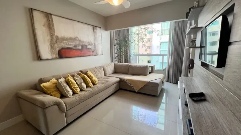 Apartamento mobiliado com 3 dormitórios 1 suíte e 1 vaga em Balneário Camboriú/SC — foto 3