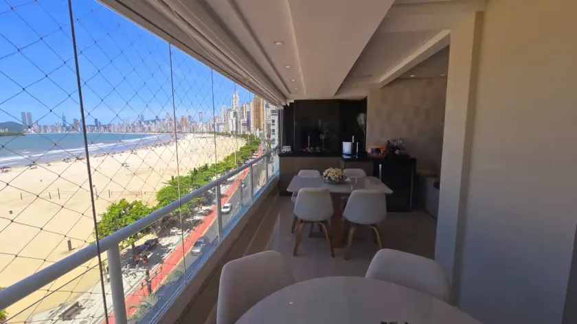 Apartamento frente mar mobiliado com 2 dormitórios e 1 vaga em Balneário Camboriú/SC — foto 7