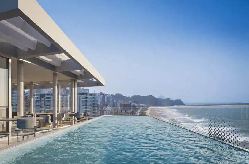 Apartamento na planta com 4 suítes e 4 vagas de garagem na Praia Brava em Itajaí — foto 2