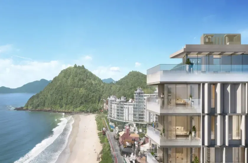 Apartamento na planta com 4 suítes e 4 vagas de garagem na Praia Brava em Itajaí — foto 3
