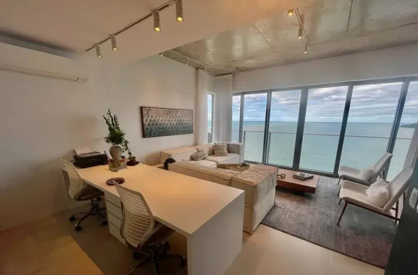 Apartamento frente mar mobiliado com 5 suítes e 4 vagas de garagem em Balneário Camboriú — foto 4