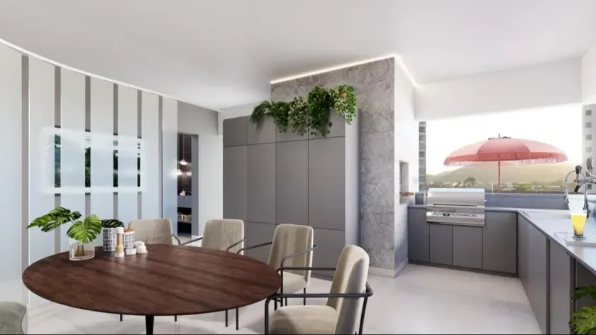Apartamento quadra mar com 4 suítes e 3 vagas de garagem em Balneário Camboriú — foto 6