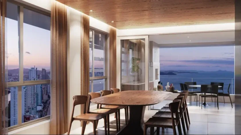 Apartamento quadra mar com 4 suítes e 3 vagas de garagem em Balneário Camboriú — foto 8