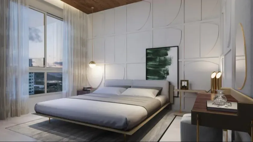 Apartamento quadra mar com 4 suítes e 3 vagas de garagem em Balneário Camboriú — foto 2