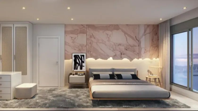 Apartamento quadra mar com 4 suítes e 3 vagas de garagem em Balneário Camboriú — foto 3