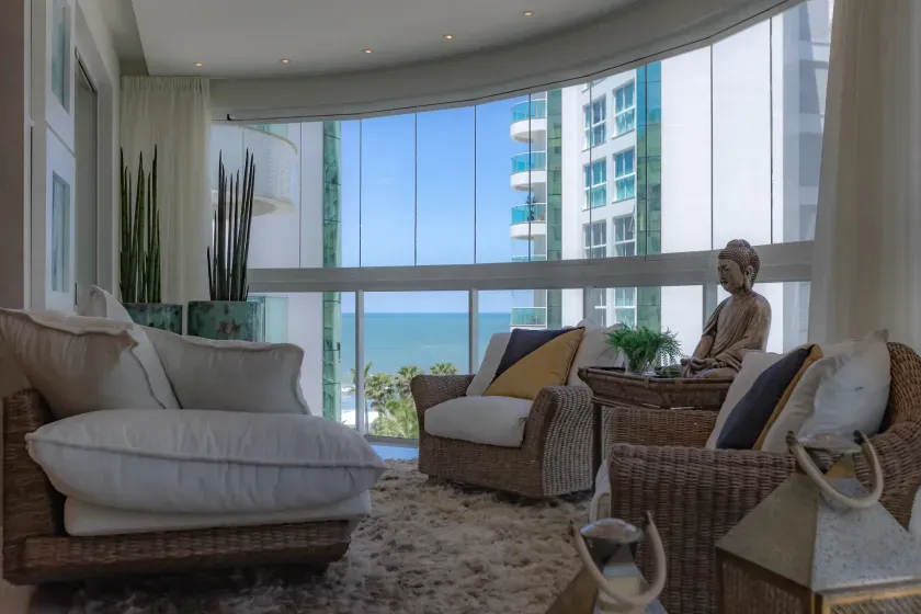Apartamento frente mar pronto pra morar! Com 3 suítes e 4 vagas de garagem na Praia Brava - Itajaí — foto 24