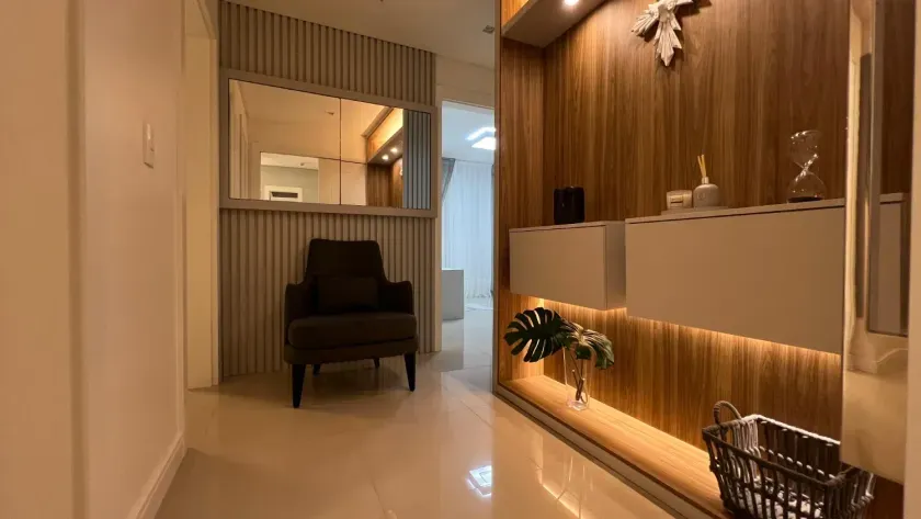 Apartamento mobiliado com 4 dormitórios sendo 2 suítes + 2 demi e 3 vagas em Balneário Camboriú/SC — foto 22